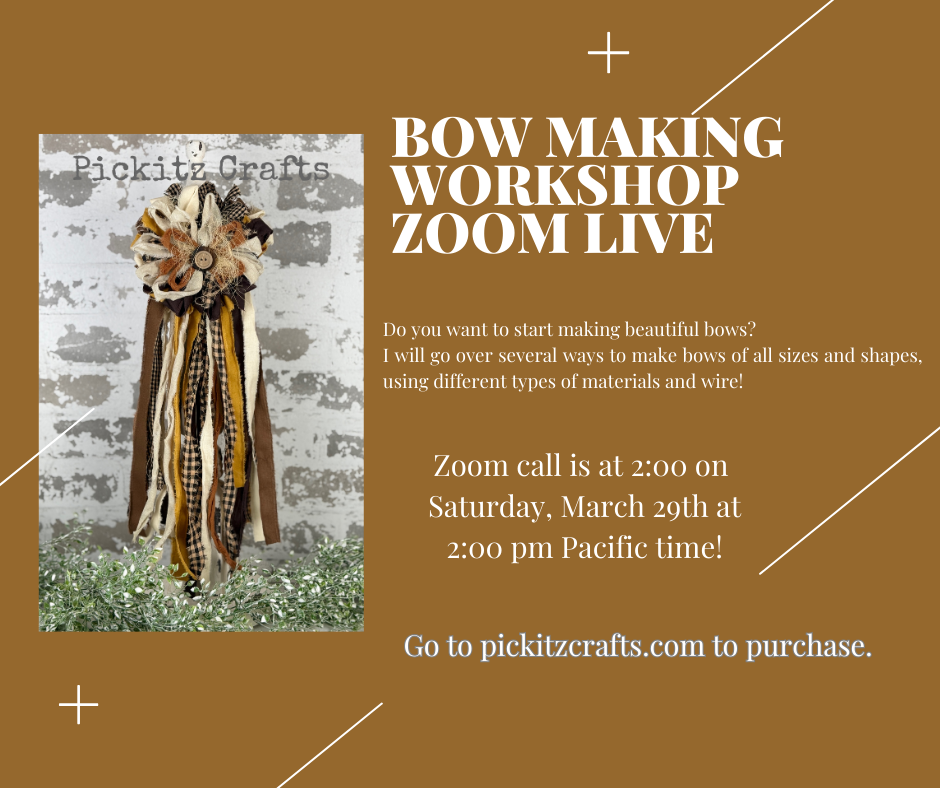 Bow Making ZOOM class.