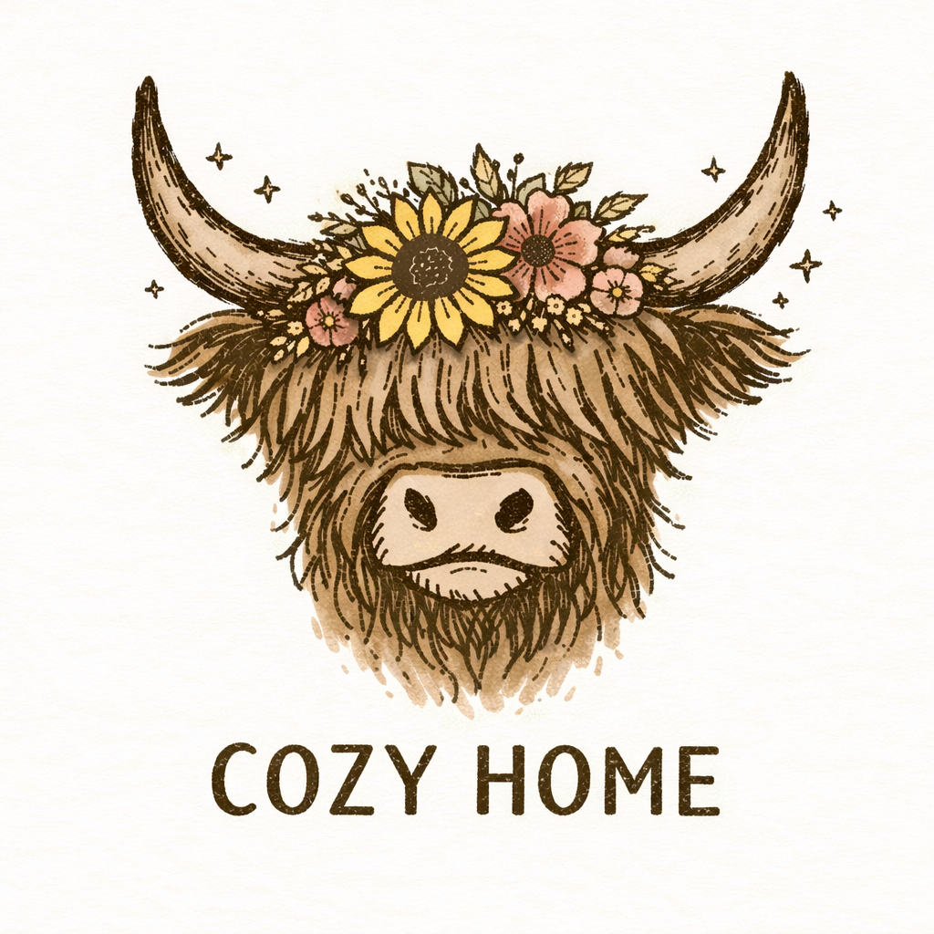 Highland Cow Pillow Cover
